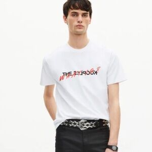 The Kooples WHITE WHAT IS T-SHIRT